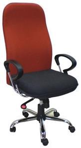 Executive Chair - Fabric Material | Ergonomic Design, Revolving Wheelbase, Adjustable Height, Ideal for Computer Use