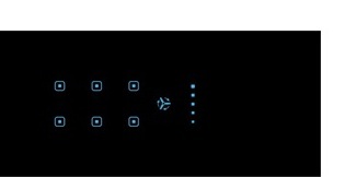 Touch 6 Switch & 1 Fan regulator