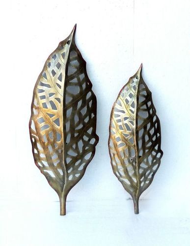 Metal Wall Art Leaves