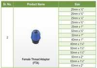 Irrigation Female Adapter