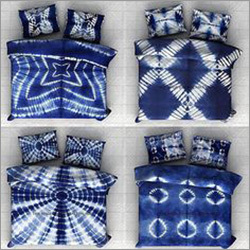 Shibori Print Bed Sheet