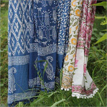 Indigo Blue Scarf