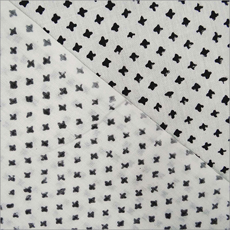 Polka Dote Block Print Fabric