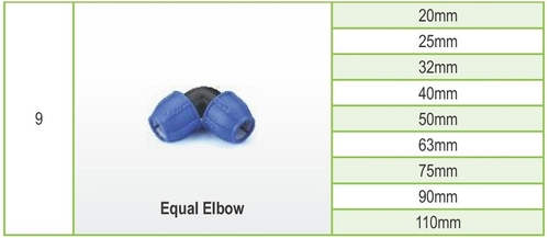Equal Elbow By CAPTAIN POLYPLAST LIMITED