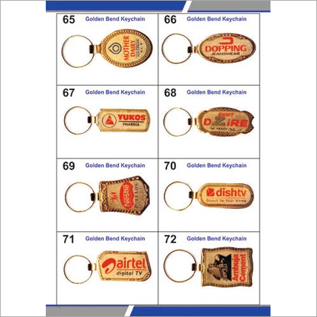 Designer Metal Keychain