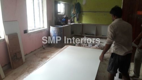 Acrylic Modular Kitchen