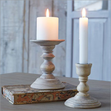 Wooden Candle Stand