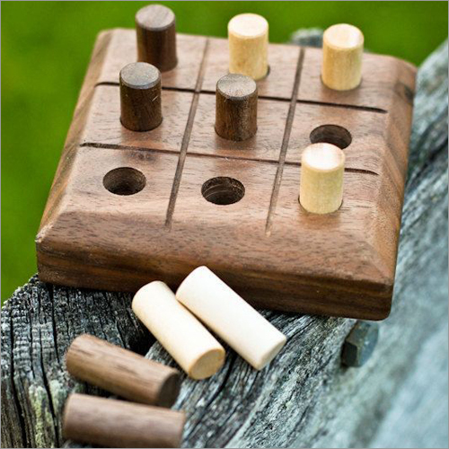 Wooden Tic Tac Playing Board Wooden Tic Tac Playing Board