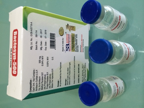 Amikacin Sulfate Injection USP 500 mg/2 mL