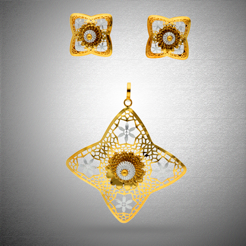 Adira Pendant Set Grade: 22K