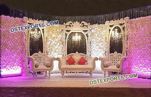 Gorgeous Flower Wall Leather Tufted Panels