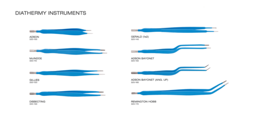 Steel Diathermy Instrument