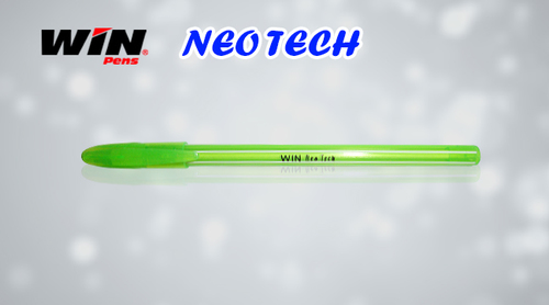 Win NeoTech Ball Pen - Plastic Body, 0.6/0.7/1 mm Tip | Smooth Writing, Comfortable Grip, Custom Color Options