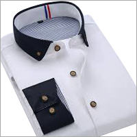White Formal Shirt By YKY APPARELS