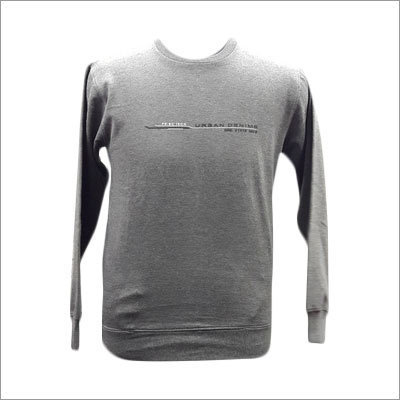 Mens Wear - Cotton Blend, S-XXL, Gray | Comfortable Fit, Durable Design, Long Sleeves, Soft Fabric, Stylish Look, Crew Neck, Casual Wear