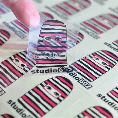 Adhesive PVC Sticker