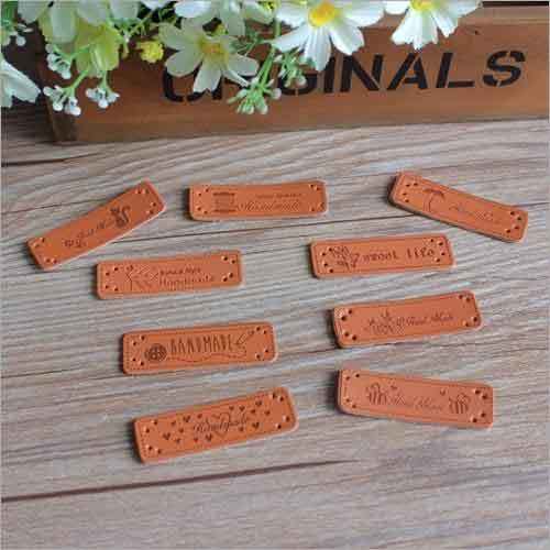 Leather Embossed Labels