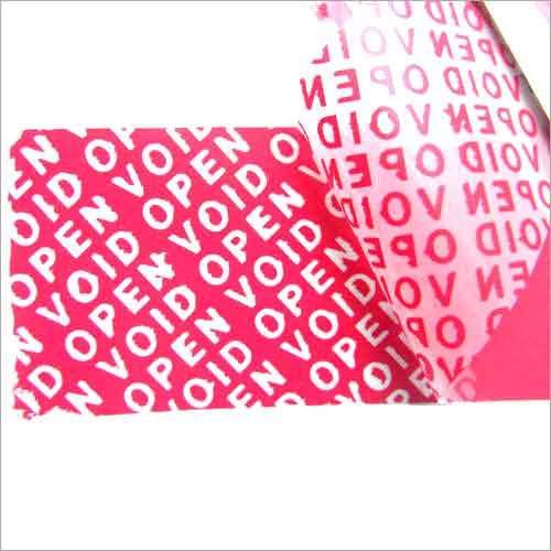 Tamper Proof Labels