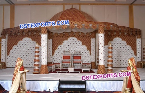 Designer Carved Hindu Wedding Mandap