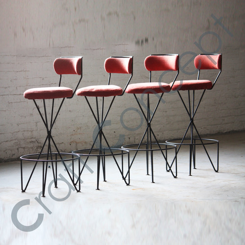 Leather Bar Chair No Assembly Required