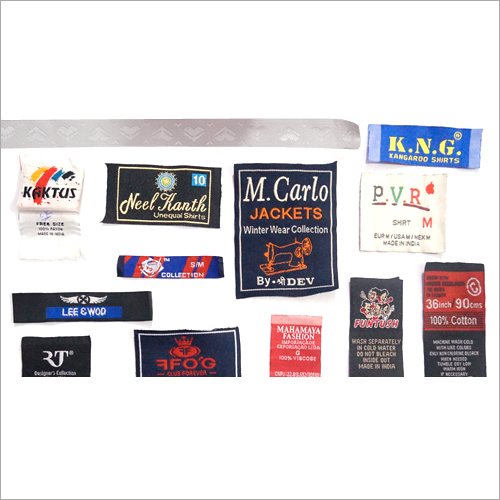 Garment Printed Labels