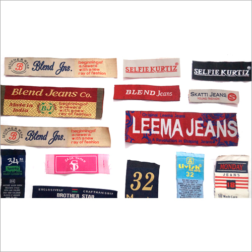 Printed T shirt Label