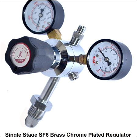 Single Stage Brass Chrome Plated Regulator