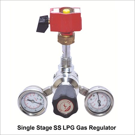 Single Stage SS LPG Gas Regulator