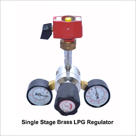 Single Stage Brass LPG Regulator