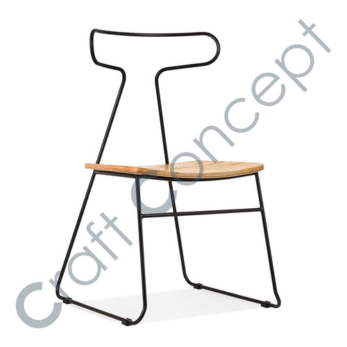 Fluke Metal Dining Chair No Assembly Required