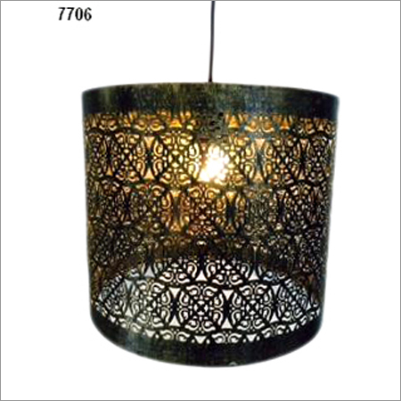 Black Etched Hurricane Lamps
