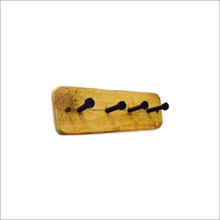 Metal Wall Hooks - Iron, 8-10 Inch | Black and Yellow Design for Home and Office Use
