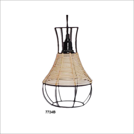 Polished Antique Wooden Pendant Lamps