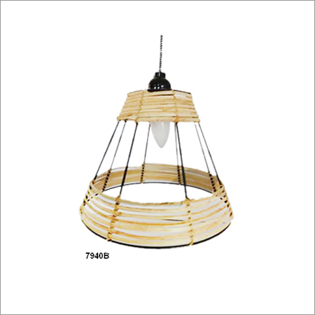 Black & Cream Jute Rope Lamps