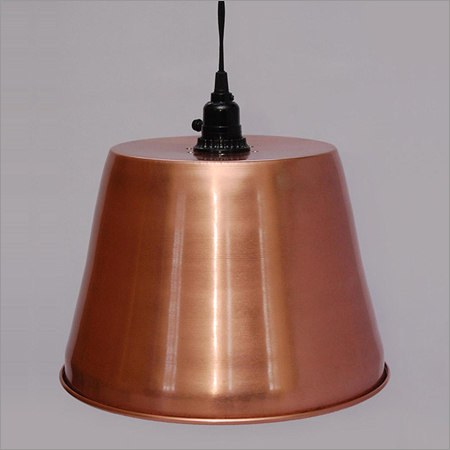 Copper Brown Cast Iron Lamp