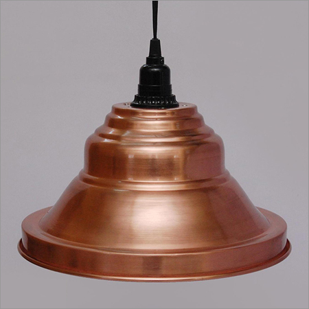 Copper Brown Wrought Iron Table Lamp