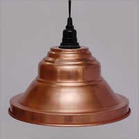 Copper Brown Wrought Iron Table Lamp