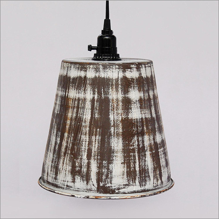 Metal Iron Pendant Lamps Brown Antique