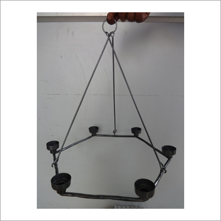 Black Wrought Iron Chandelier