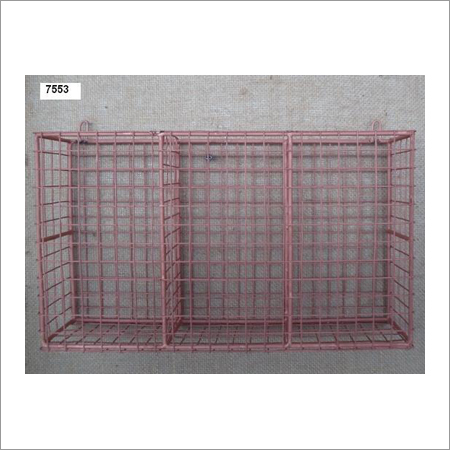 Copper Brown Wrought Iron Wall Hanging