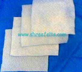 Non Woven White Color Felt