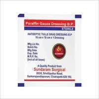 Paraffin Gauze Dressing And Chlorohexidine Gauze Dressing - 100% Cotton, White, Square, Sterilized | Disposable, Non-recyclable, Waterproof