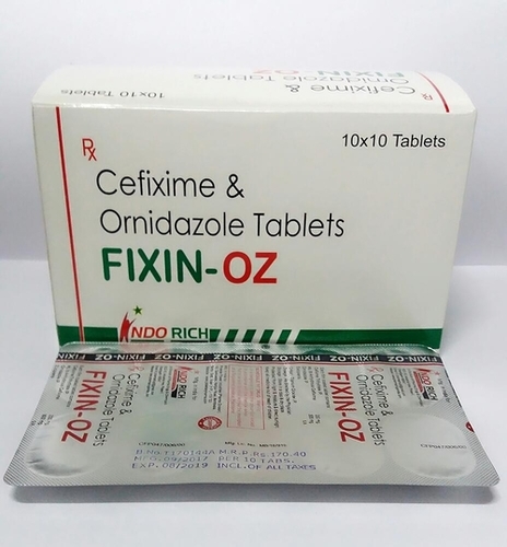 Cefixime 200Mg& Ornidazole 500 Mg General Medicines