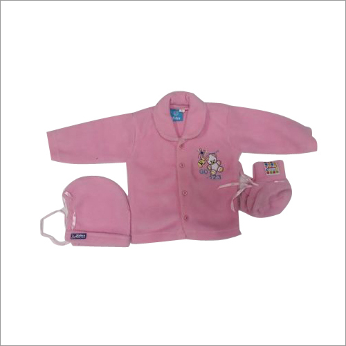 Baby Suits - Cotton Blend, Newborn-6 Months, Pink | Soft Fabric, Warmth, Cozy Fit, Adorable Design, Complete Set