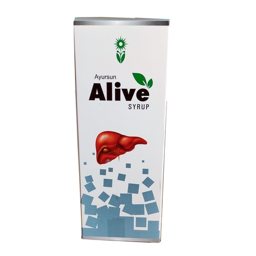 Ayursun Herbal Ayurvedic Syrup For Liver Tonic - Alive Syrup