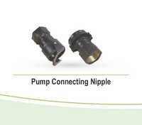 Pump Connecting Nipple - Brass, Various Dimensions, Bsp Thread Type, Chrome Plated Finish | Sturdy, Easy To Install, Breakage Resistant