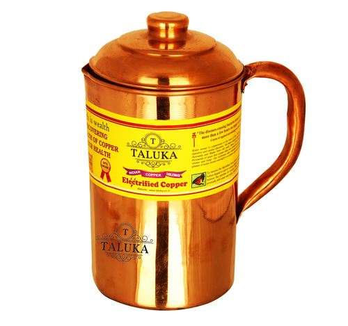 Copper Jug Plain 1.5 Ltr