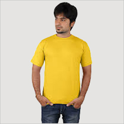 Mens Plain Round Neck T-Shirt