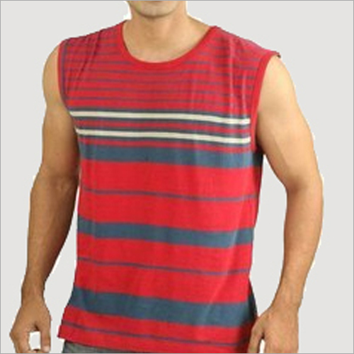 Printed Sleevless T-Shirt