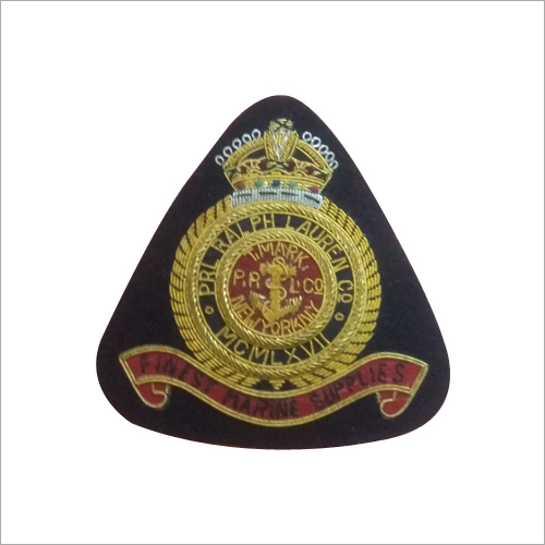 Hand Made Bullion Wire Blazer Badge